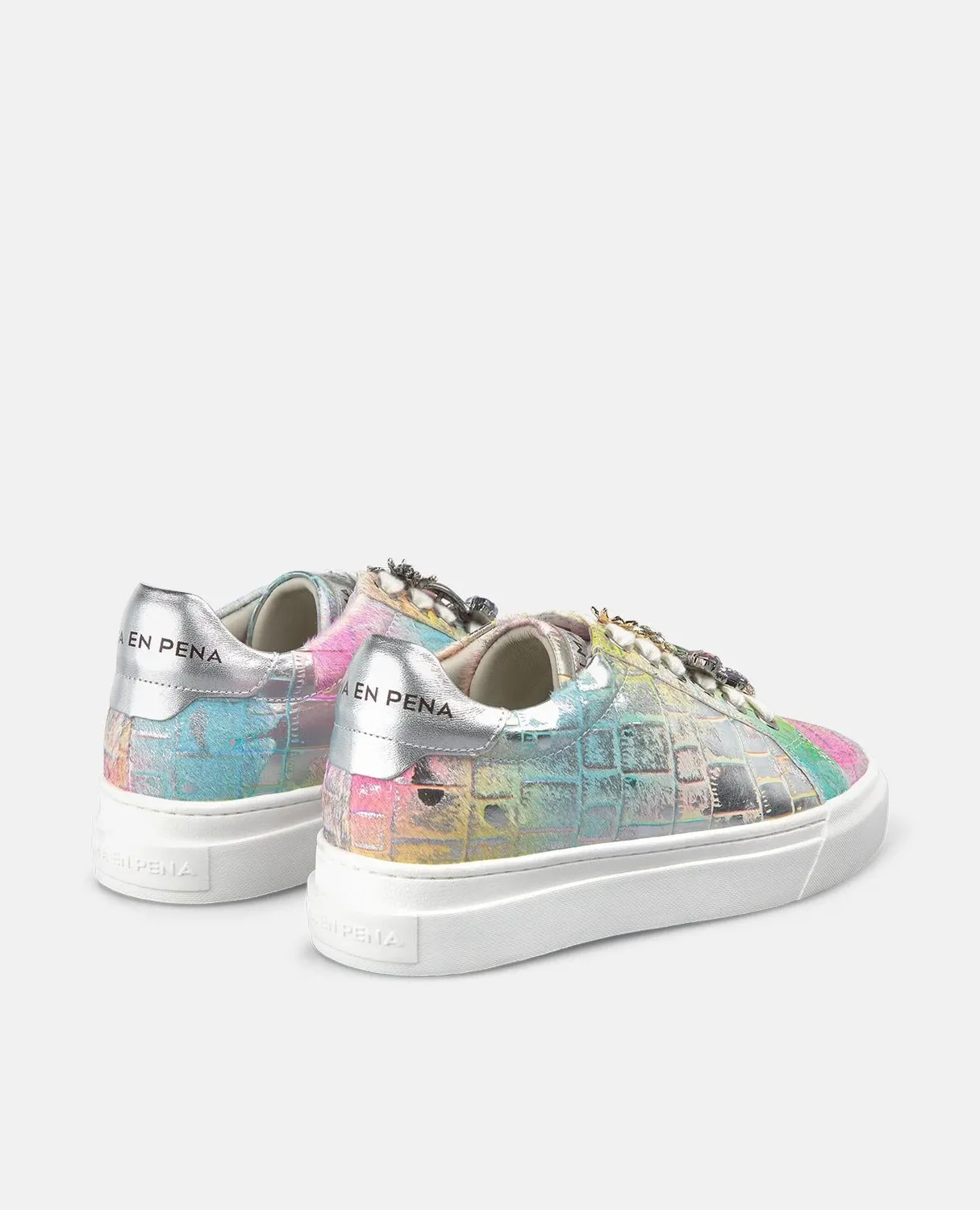 Alma en Pena Charm V260452 sneakers multicolore cuir