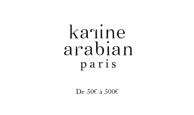 Karine Arabian carte-cadeau 50 € e-mail