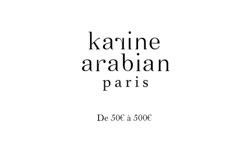 Karine Arabian carte-cadeau 50 € e-mail