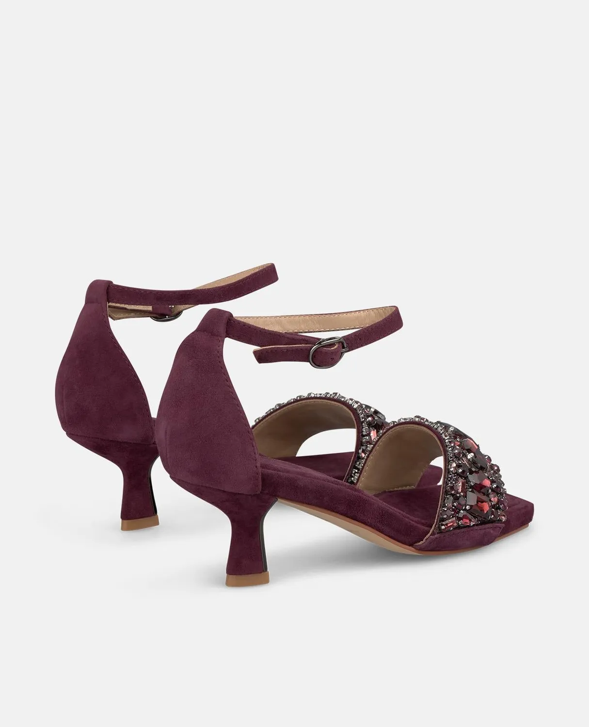 Alma en Pena I250094 sandales bordeaux talon 5,5 cm