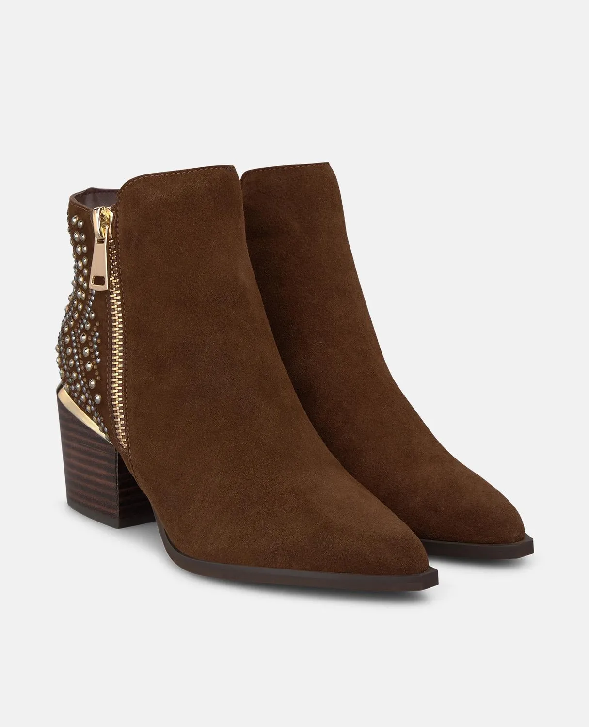 Alma en Pena I2653000C bottines camel talon 7,3 cm