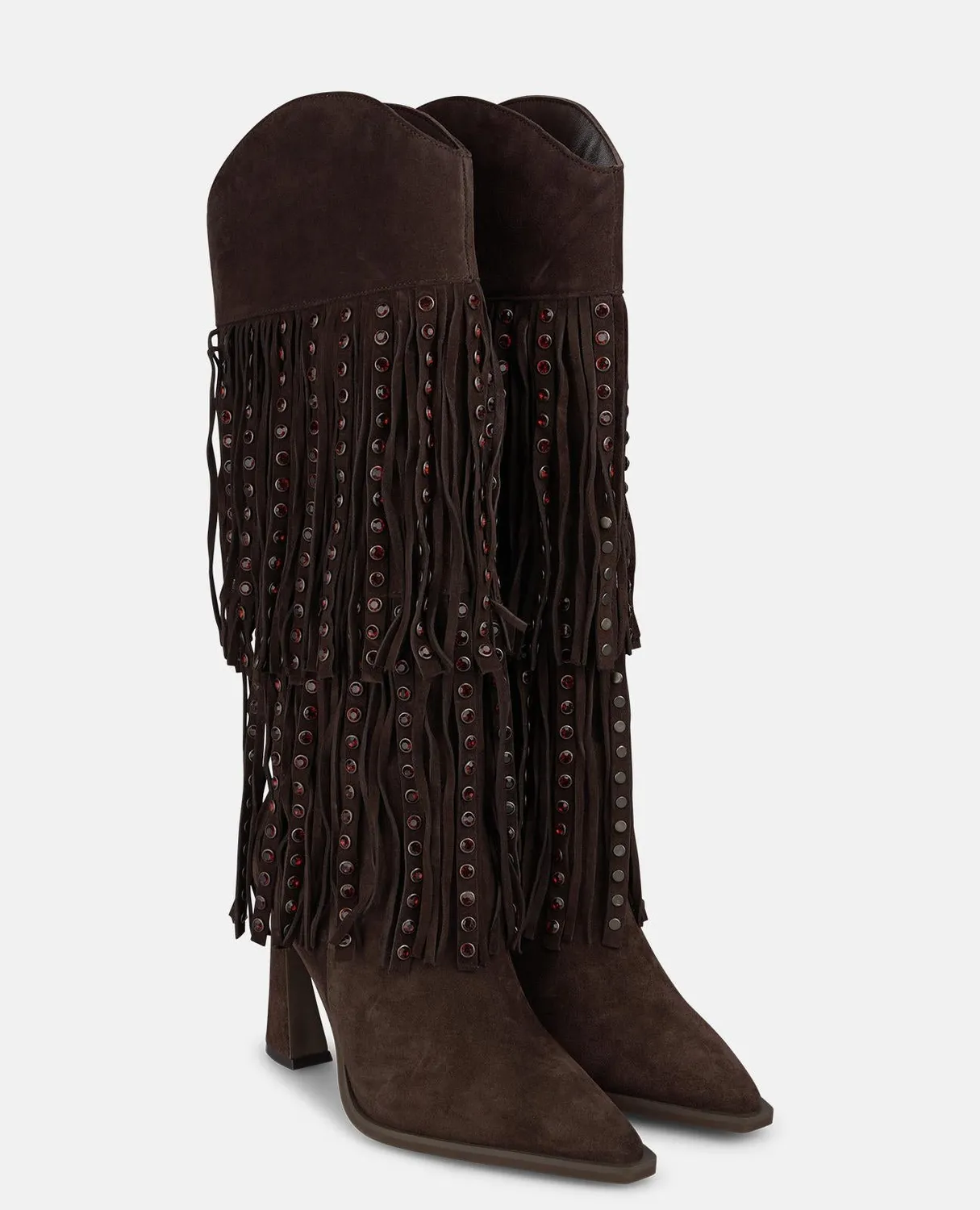Alma en Pena I260443 botte cowboy marron 9 cm