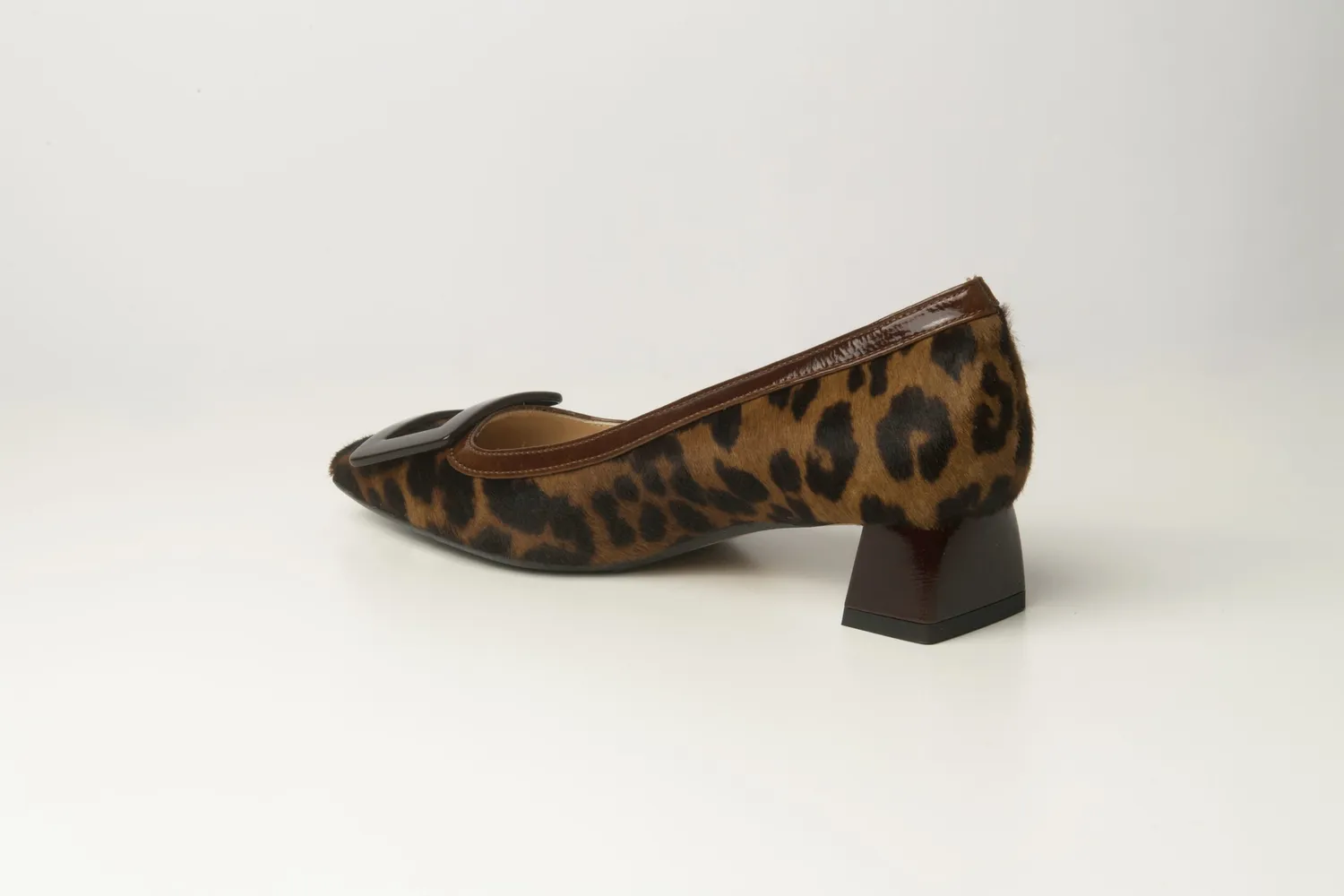 Matteo Pitti escarpin léopard taupe cavallino