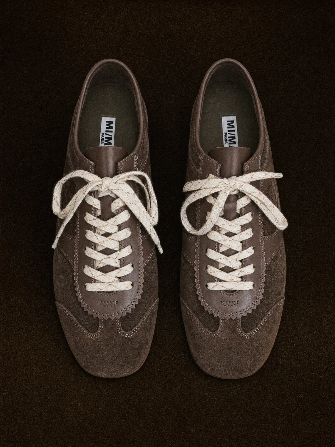 Mi/Mai Paola Kaki baskets daim kaki
