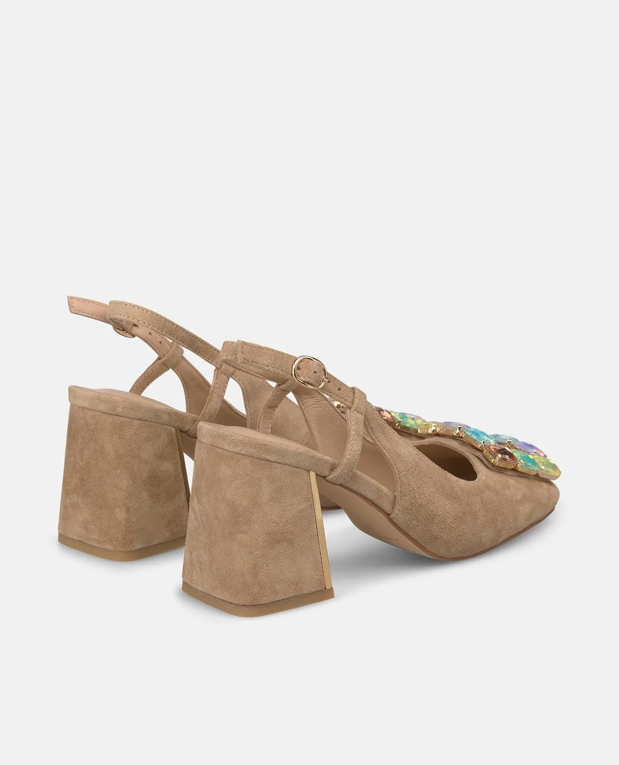Alma en Pena V261501 escarpins slingback sable talon 7cm
