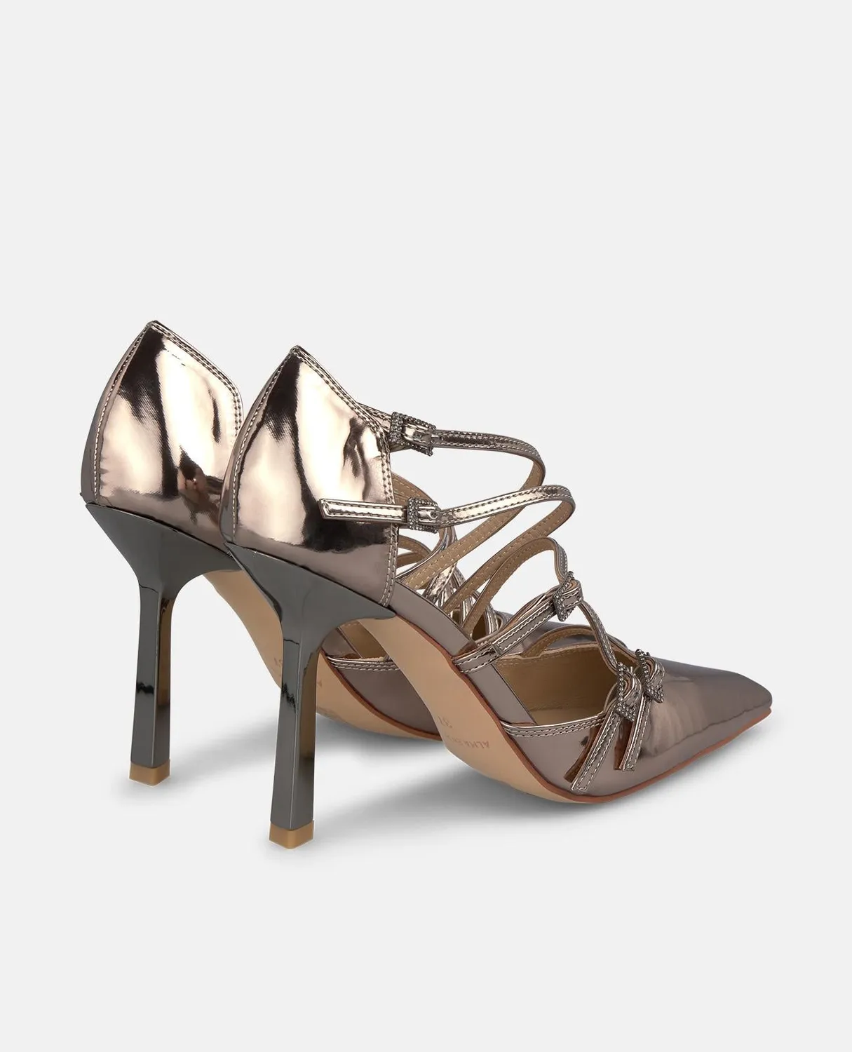 Alma en Pena I250450 escarpins argente talon 10 cm