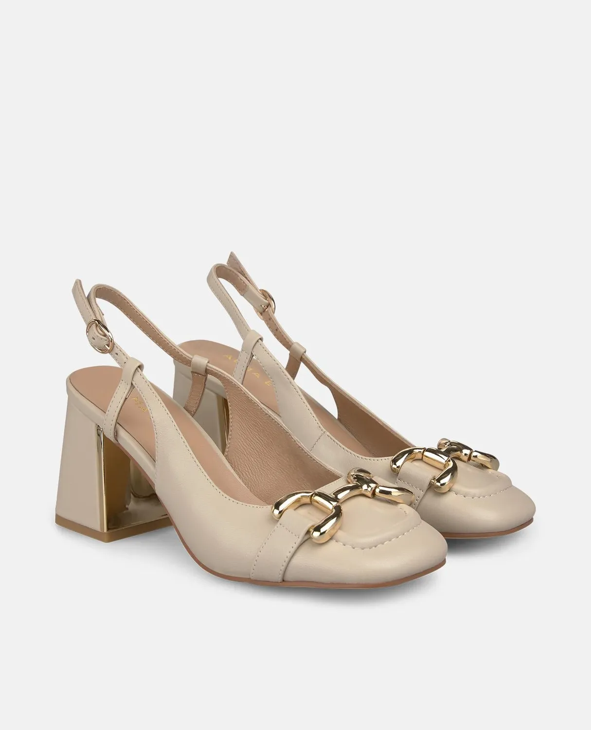 Alma en Pena V261500 escarpins blancs talon 7 cm