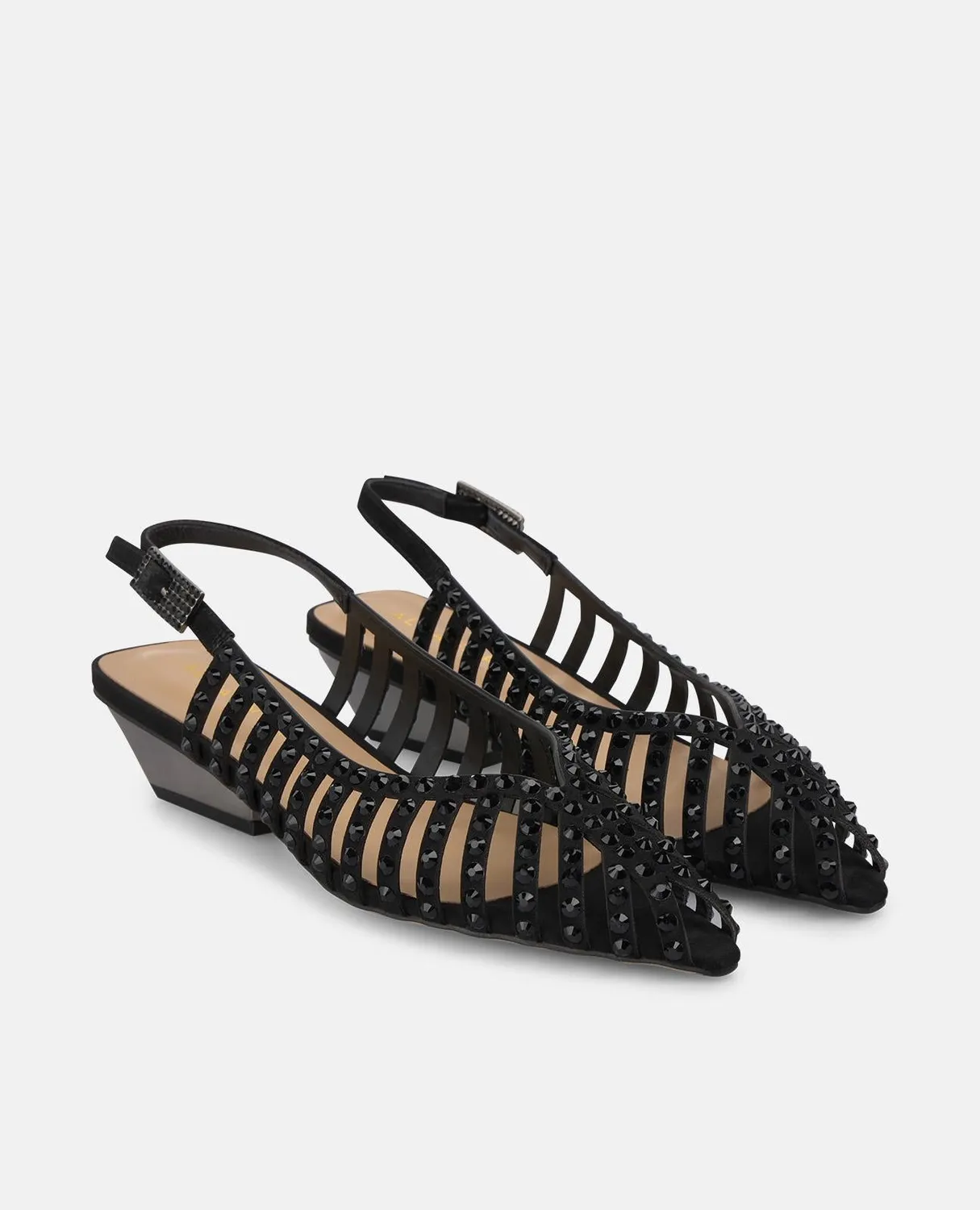 Alma en Pena V260754 escarpins noirs strass