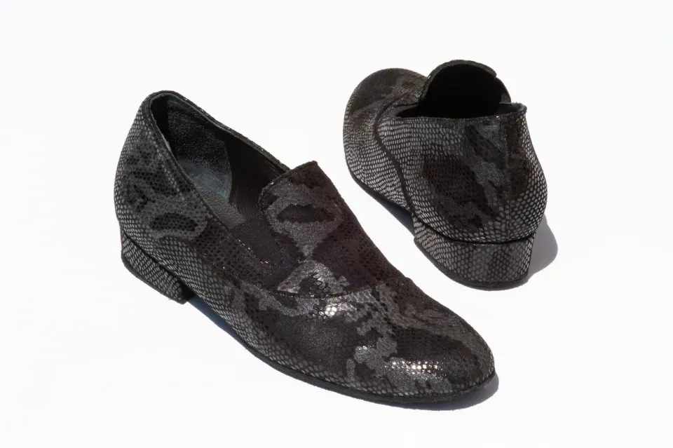 Magic Feet Lino chaussures danse homme semelle buffle