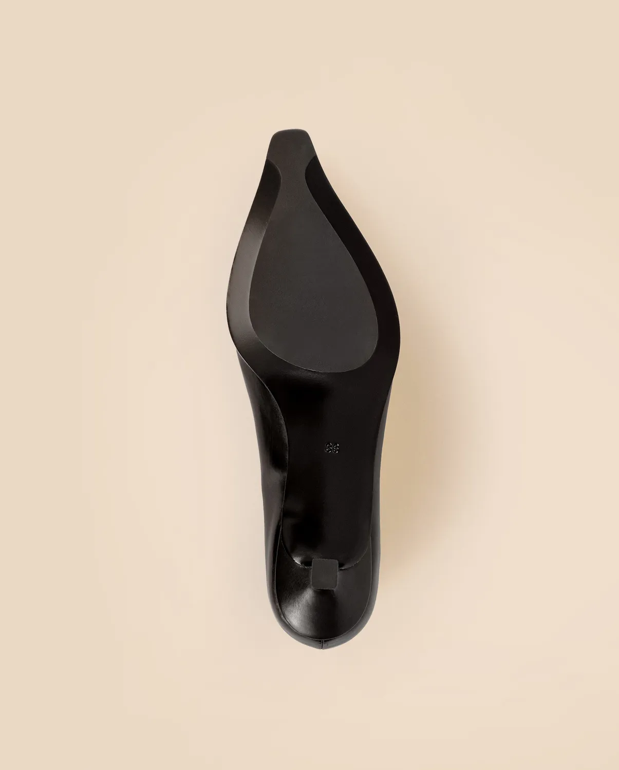 Mi/Mai Ray Black escarpins cuir noir bout pointu