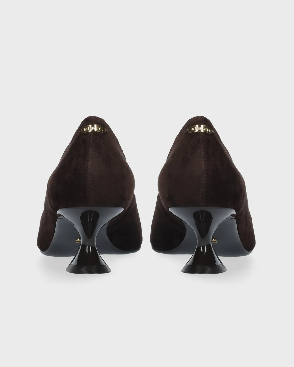 Lola Cruz Eugenia 50 escarpins chocolat talon 5 cm