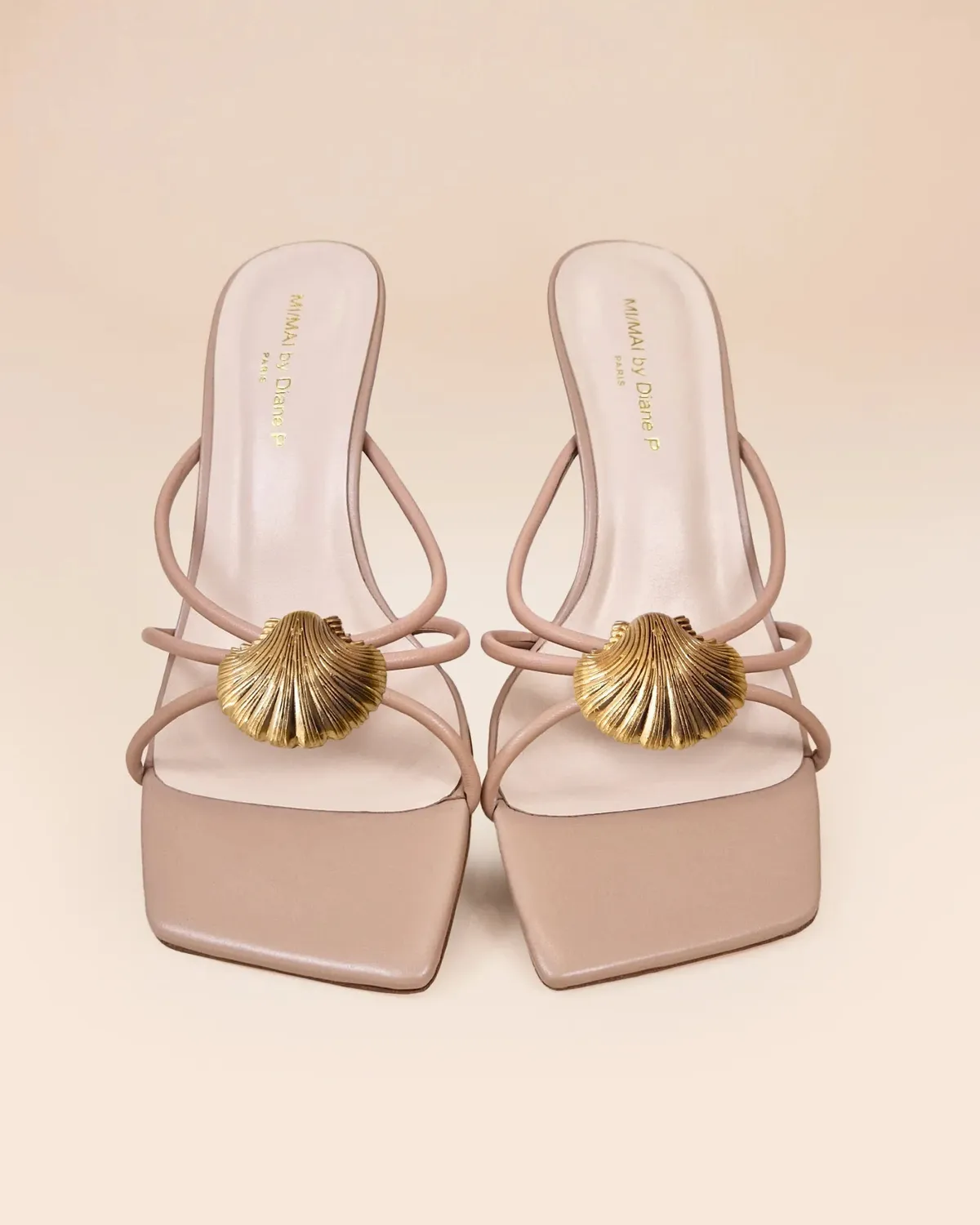 Mi/Mai Thira Nude mules beige 6 accessoires