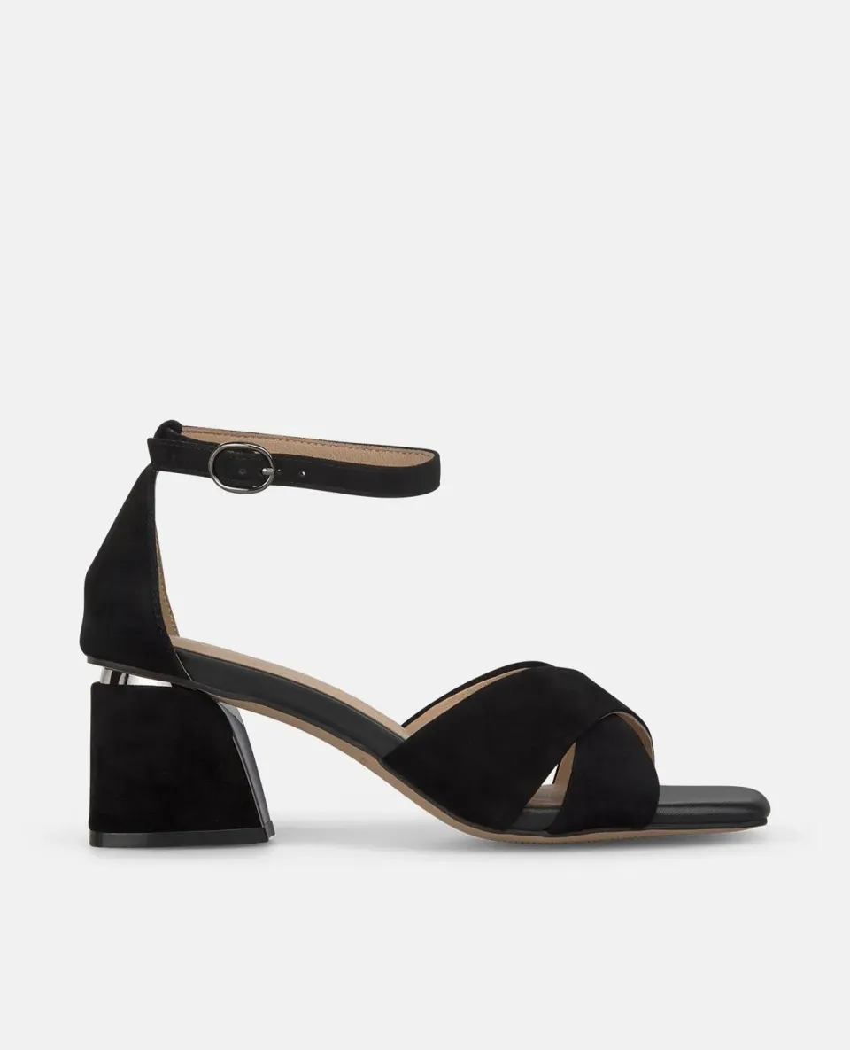 Alma en Pena V263002 sandales noires cuir talon 5,5 cm
