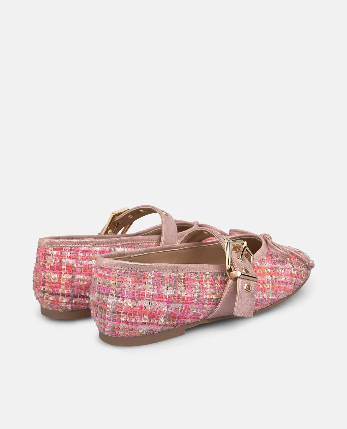 Alma en Pena V26500517 ballerines fuchsia boucle