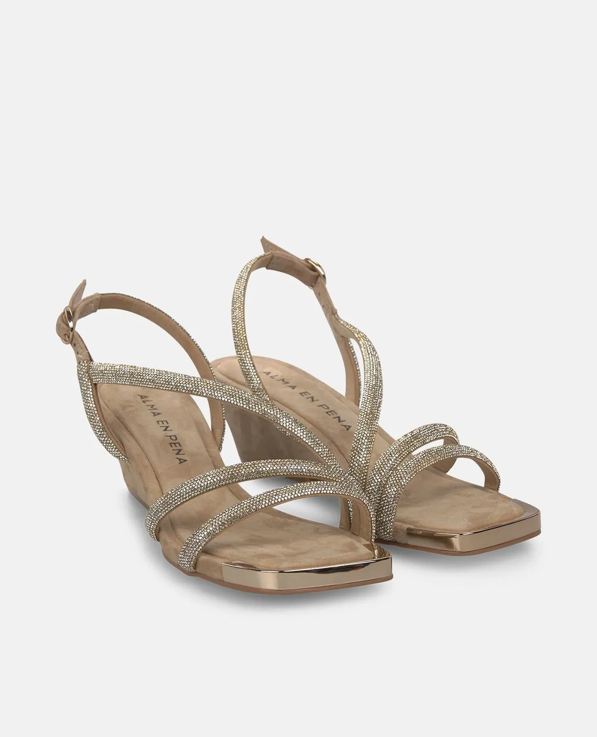 Alma en Pena V260783 sandales sable talon 6 cm