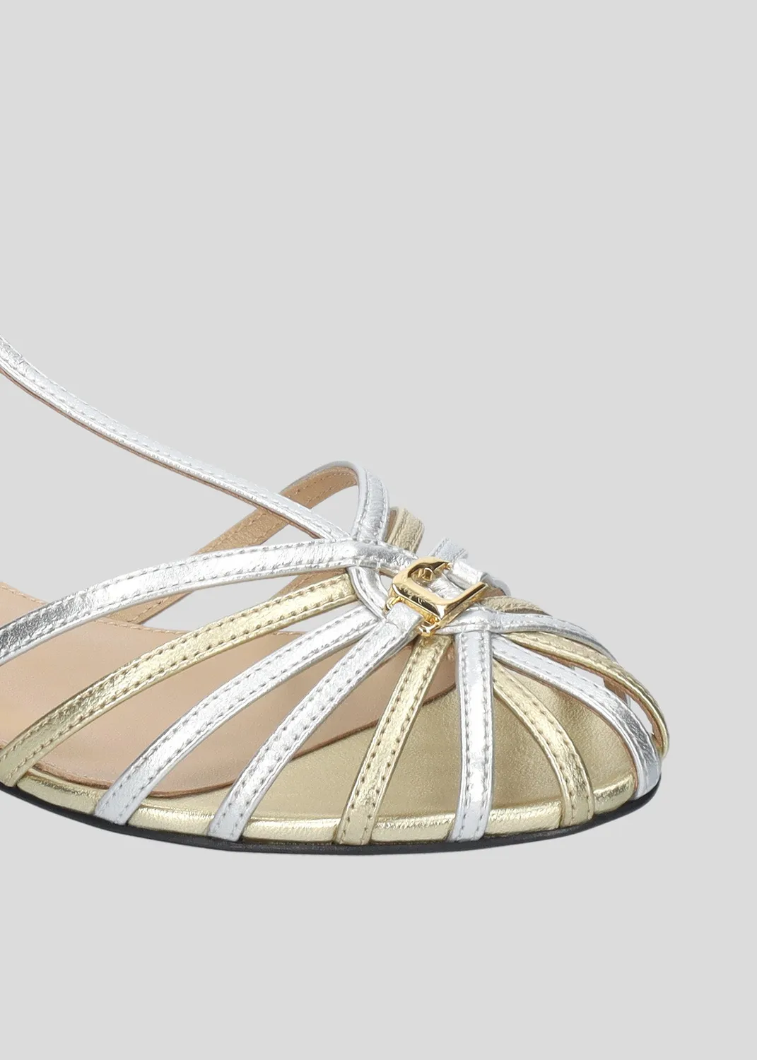 Lola Cruz Tango ballerines multicolore cuir véritable