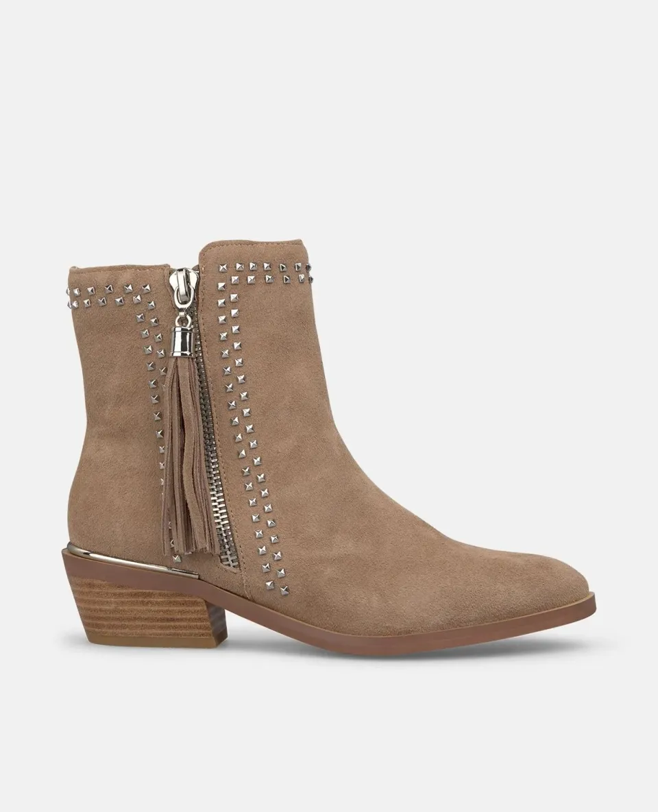 Alma en Pena I2552754 bottine plate vison cuir