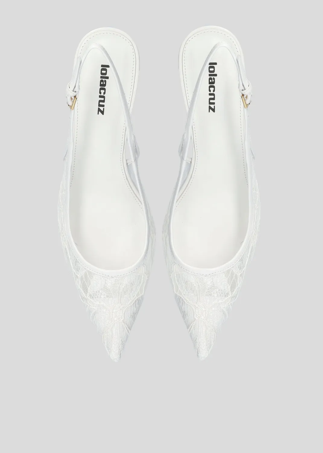 Lola Cruz Alberta Pump 55 escarpins blanc