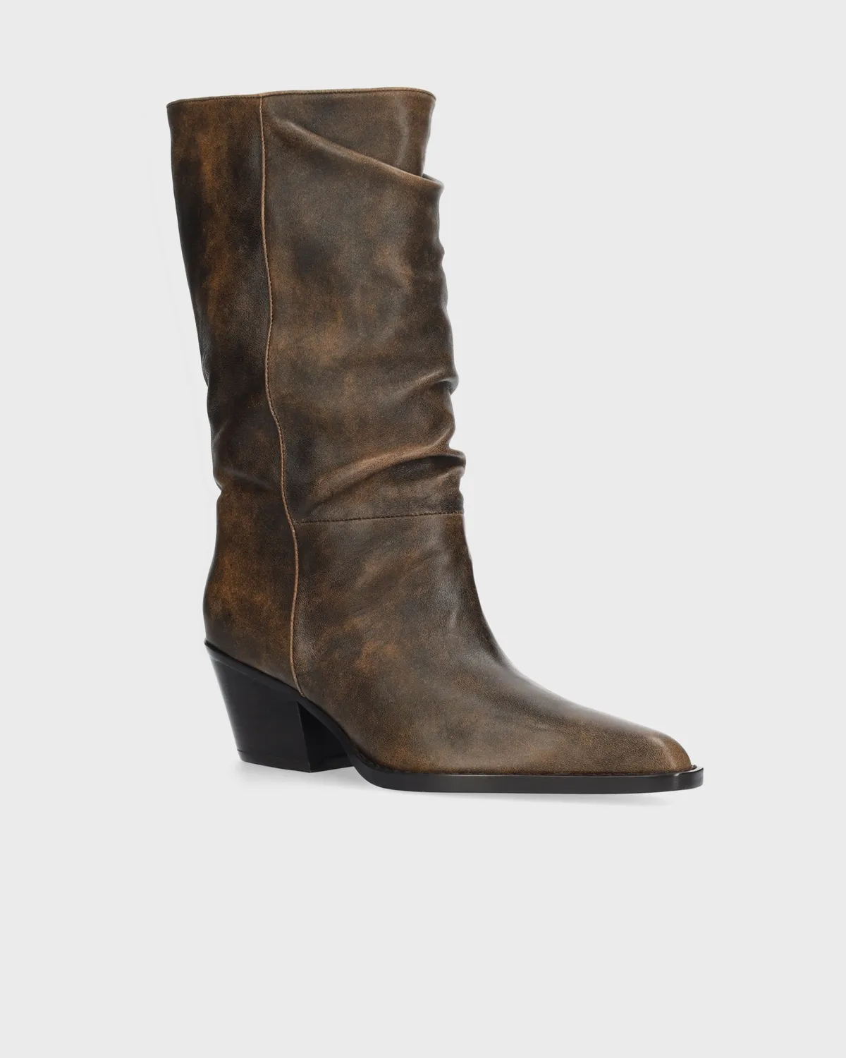 Lola Cruz Kara Boots 60 bottes chocolat talon 60