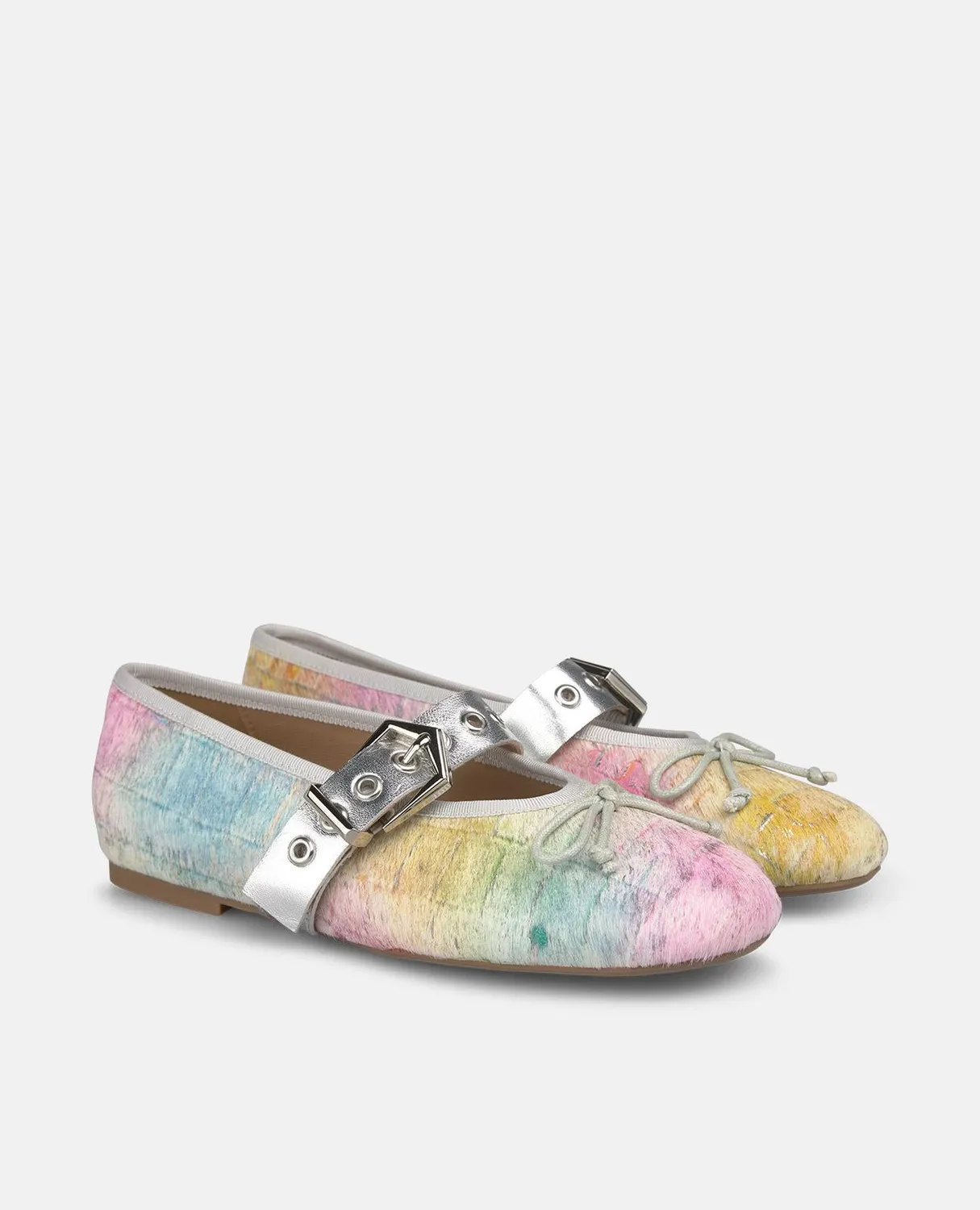 Alma en Pena V261300 ballerines cuir multicolore plates