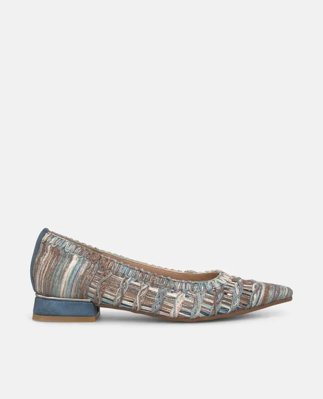 Alma en Pena V2650054 ballerines bleu océan 2,5 cm