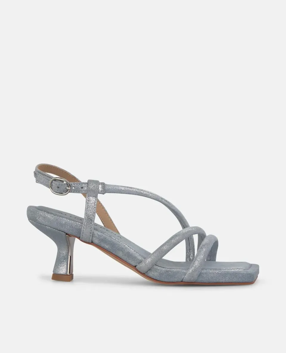 Alma en Pena V265000 sandales à talon jean bleu 5,5 cm