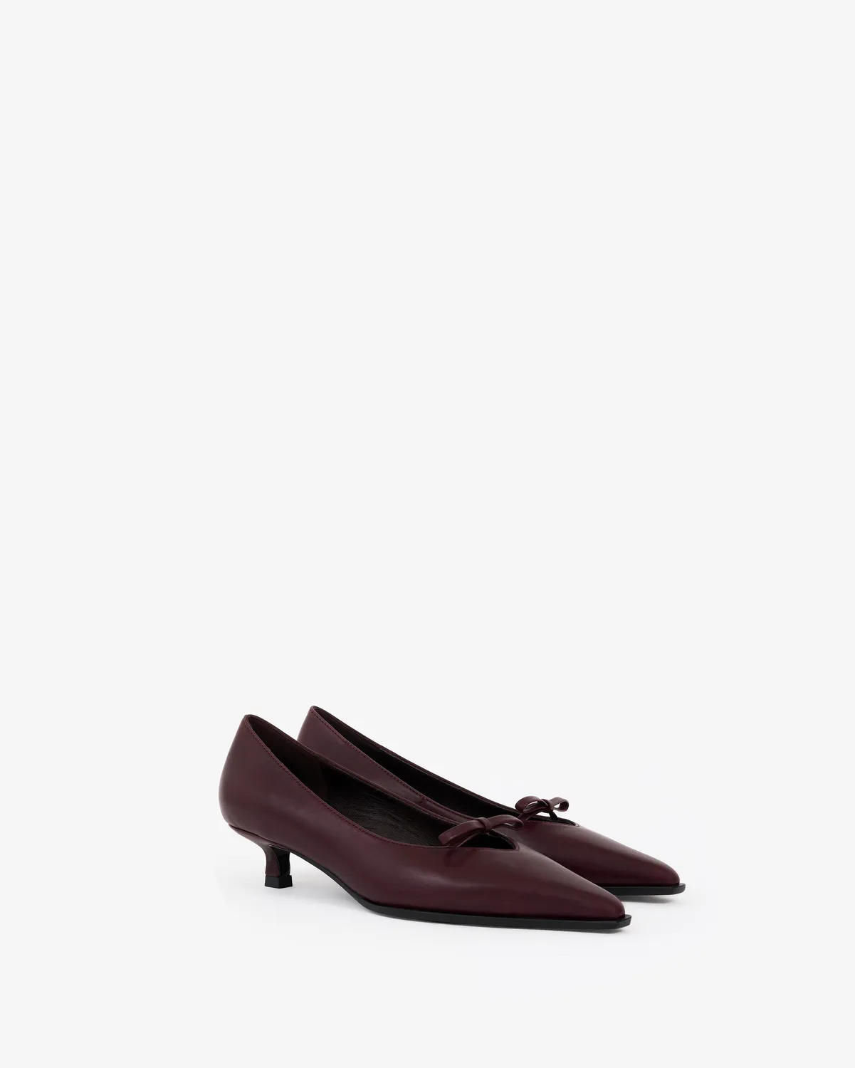 Mi/Mai Preston Burgundy escarpins bordeaux nœud