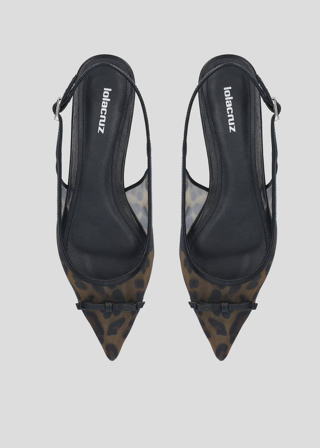 Lola Cruz Gia Pump 55 escarpins noirs talon 55