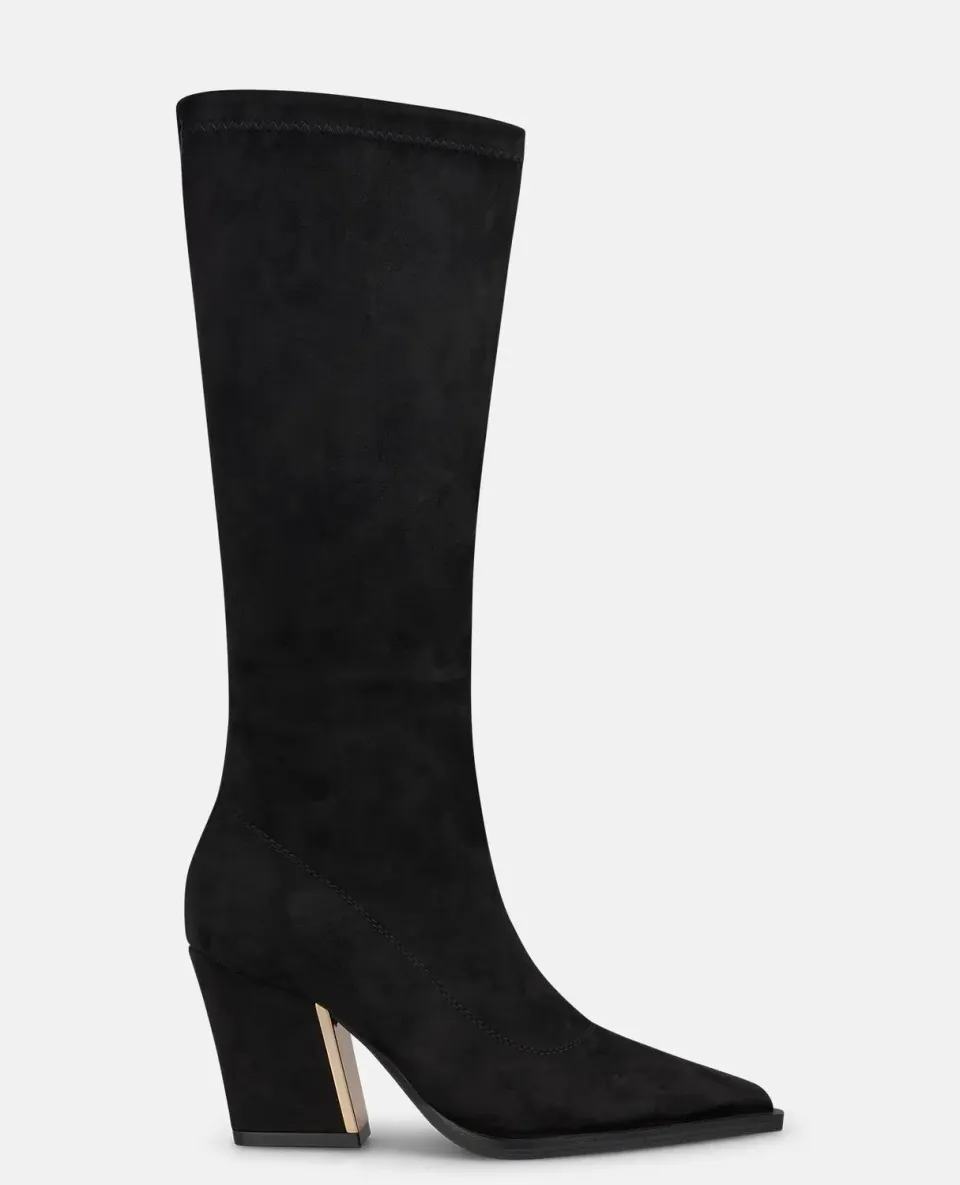 Alma en Pena I260759 botte haute noire 8 cm