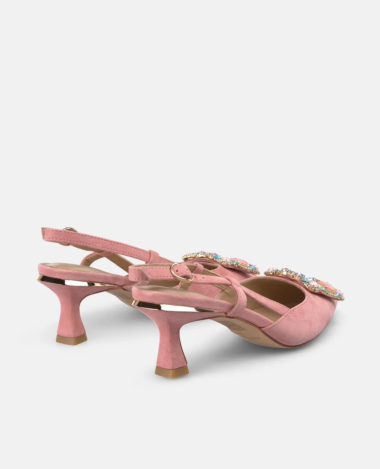 Alma en Pena V262223 slingback cuir saumon 6,2 cm