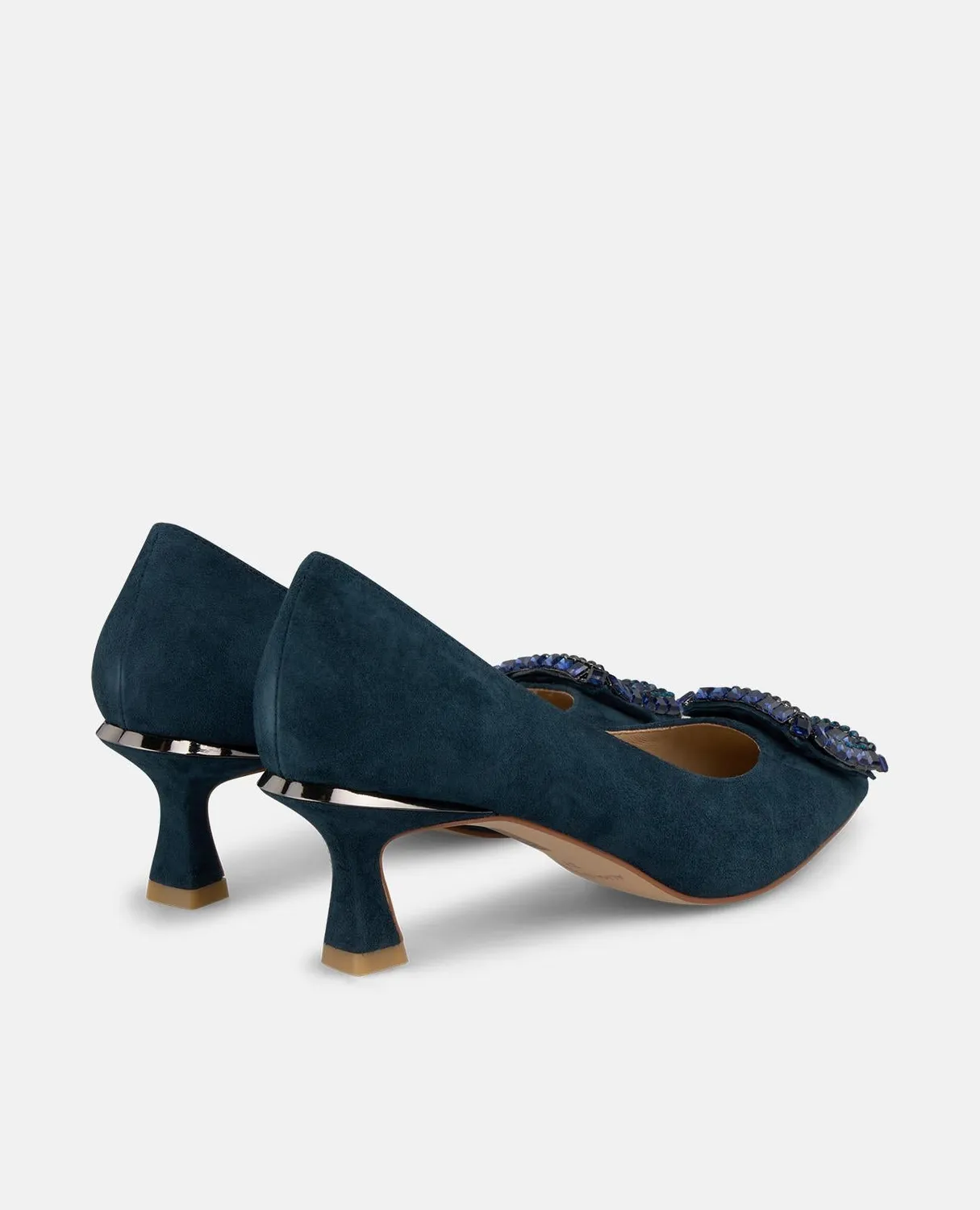 Alma en Pena I250504 escarpins bleu marine talon 6 cm