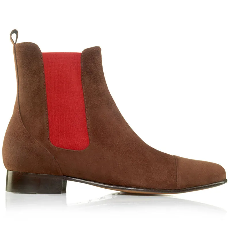 Bégum Paris Amazone cacao boots chelsea élastique 20 mm