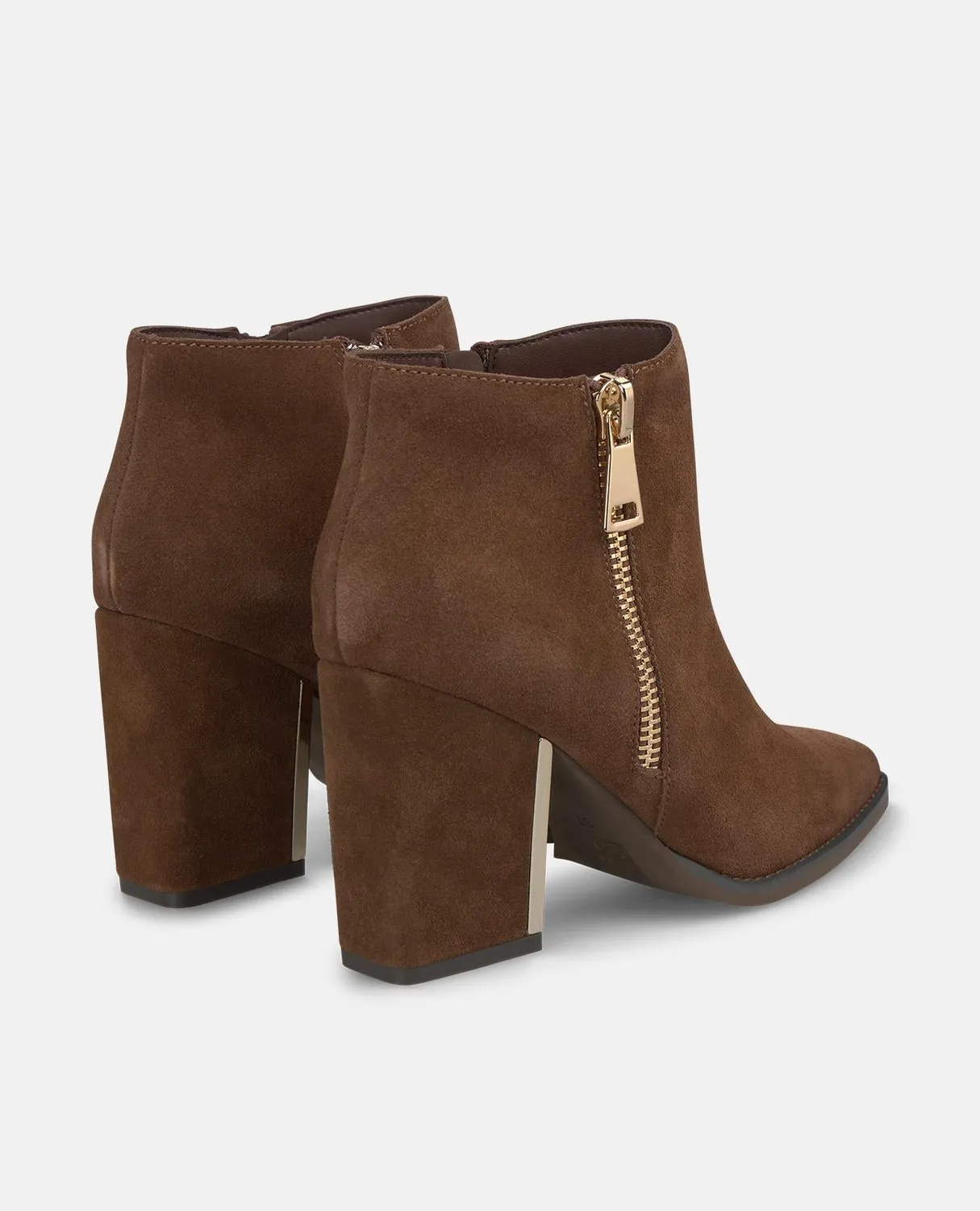 Alma en Pena I2552153 bottines camel talon 8 cm cuir