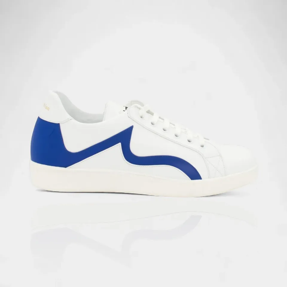 Karine Arabian Nad sneakers homme blanc bleu océan