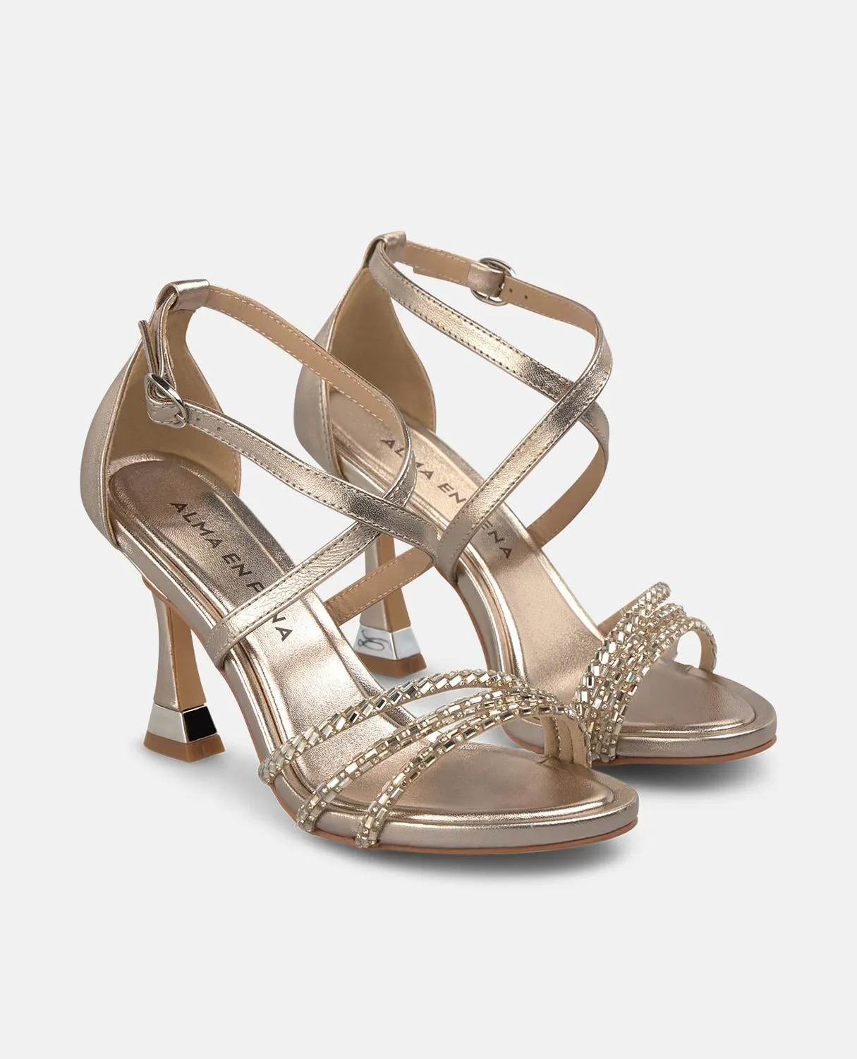 Alma en Pena V264102 sandales bronze talon 10,5 cm