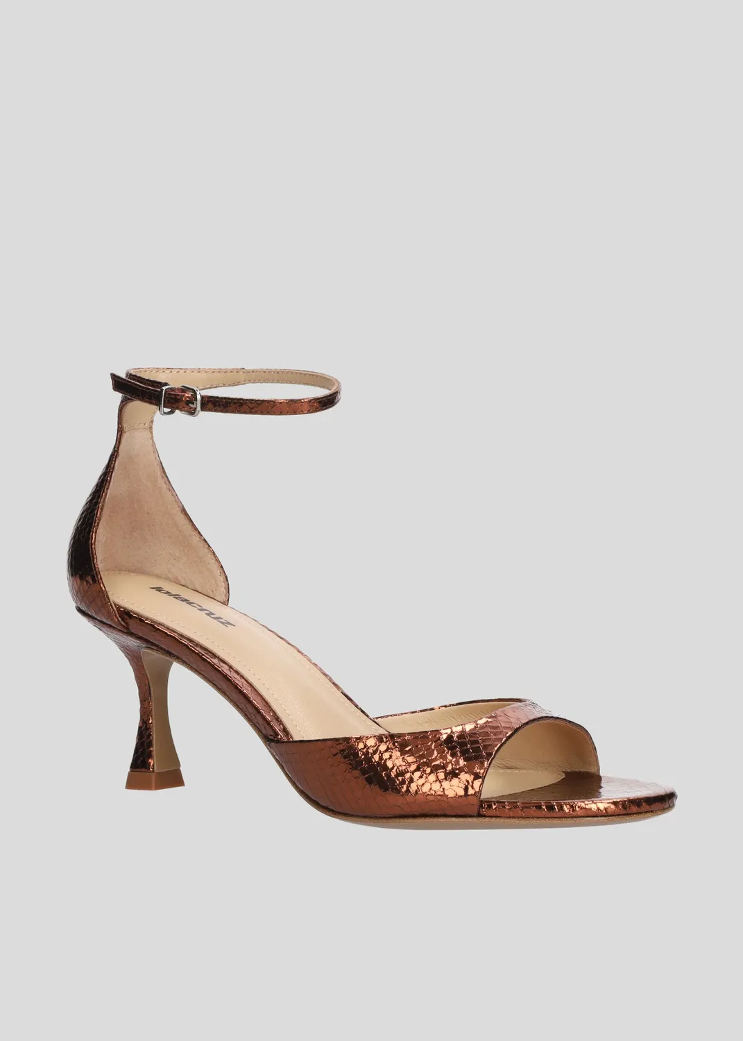 Lola Cruz Kumala 65 sandales à talons caoba talon 6,5 cm