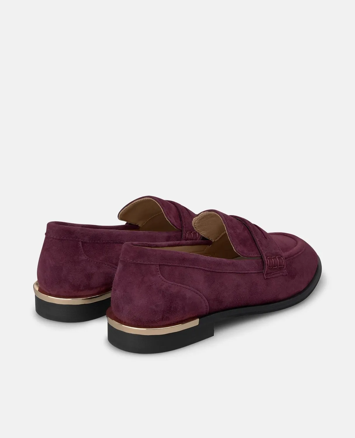 Alma en Pena I260120C mocassins bordeaux cuir 2cm