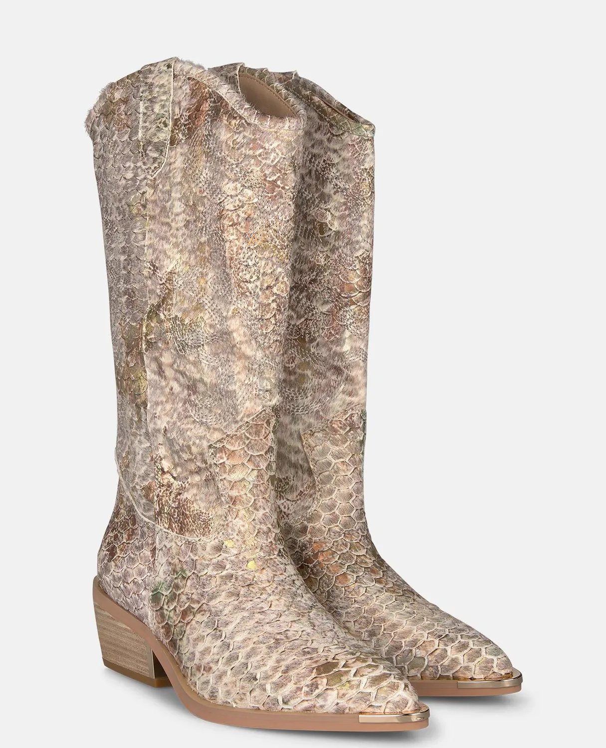 Alma en Pena V260254 botte cowboy cuir camel