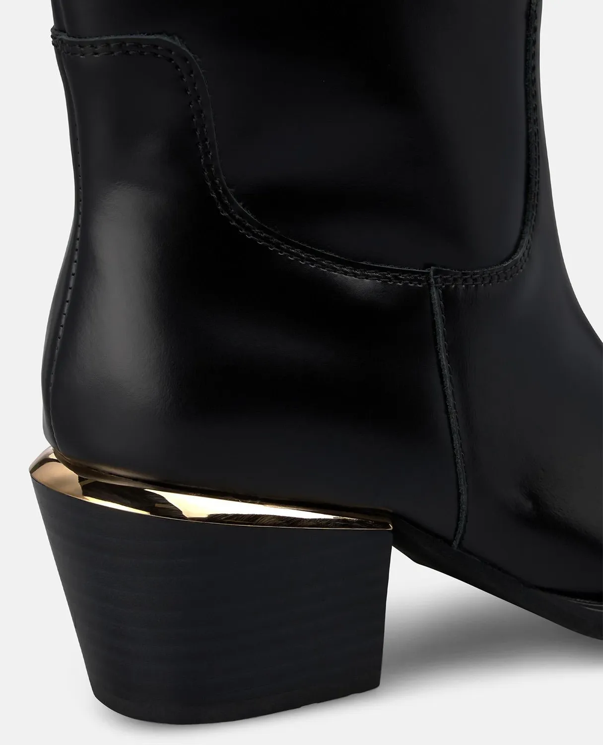 Alma en Pena I260614 bottes hautes noir nappa