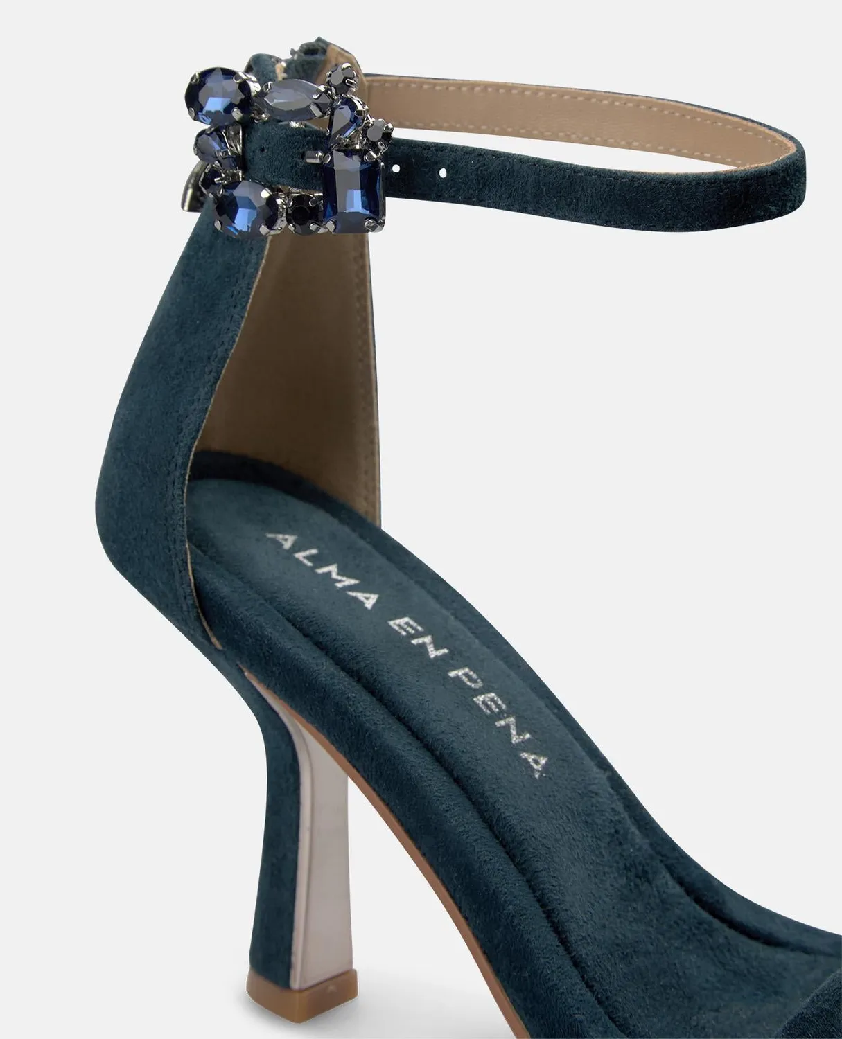 Alma en Pena V264016 sandale bleu marine talon 9 cm