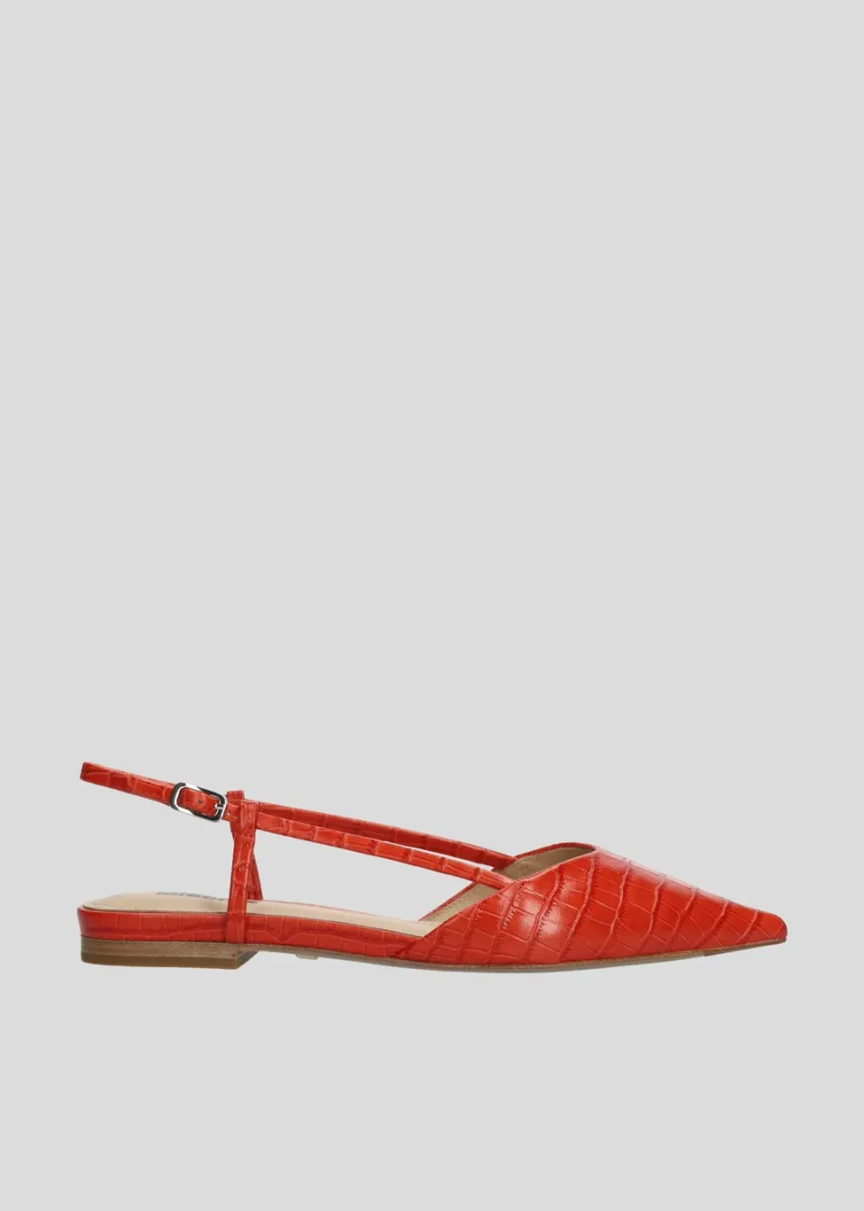 Lola Cruz Carmen ballerines rouge