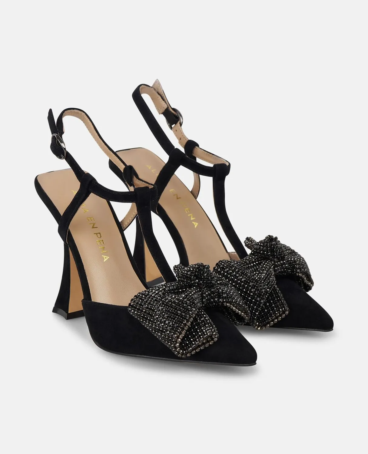 Alma en Pena I250468 escarpins noirs talon fin 11 cm