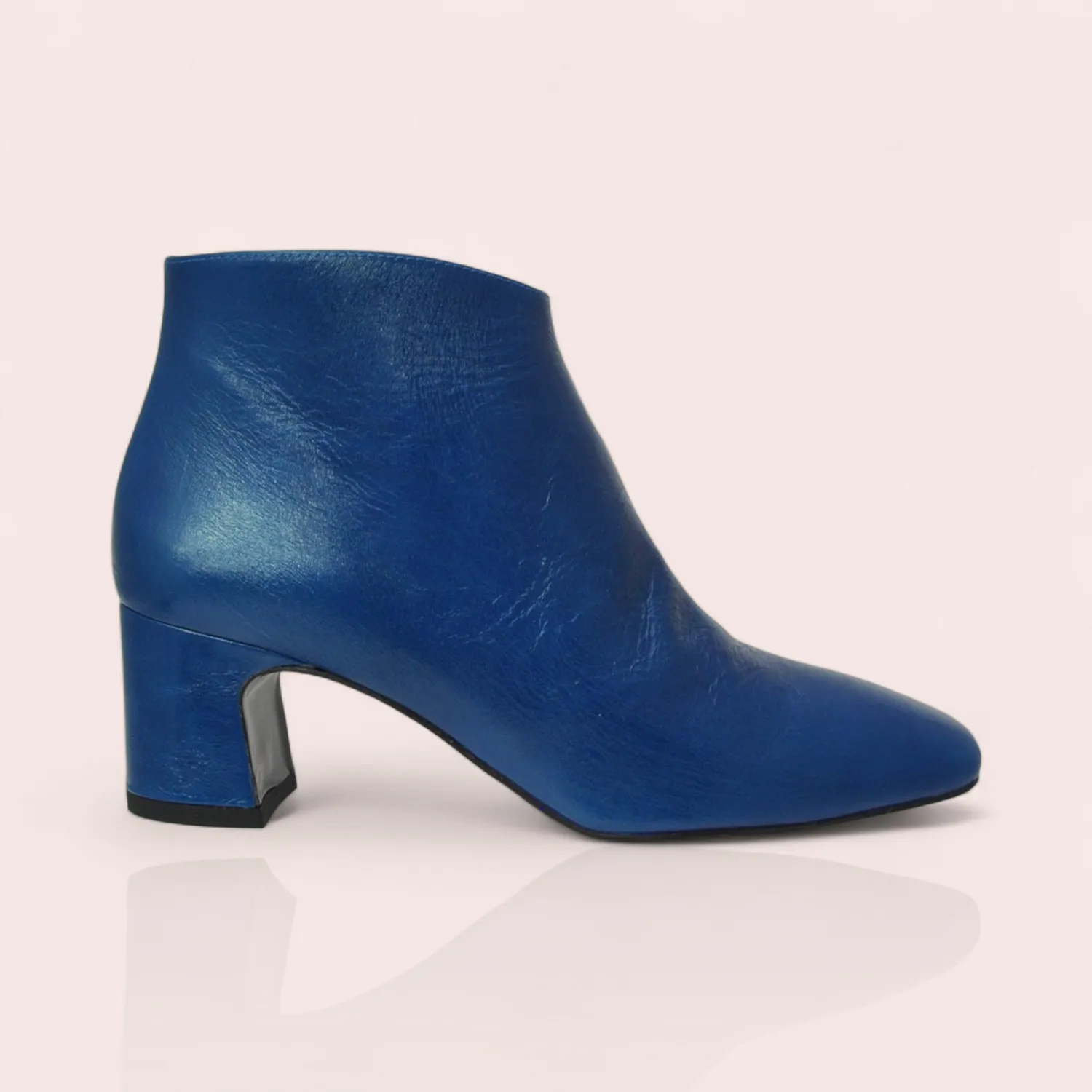Karine Arabian Tamara bottines velours zip talon 47 mm