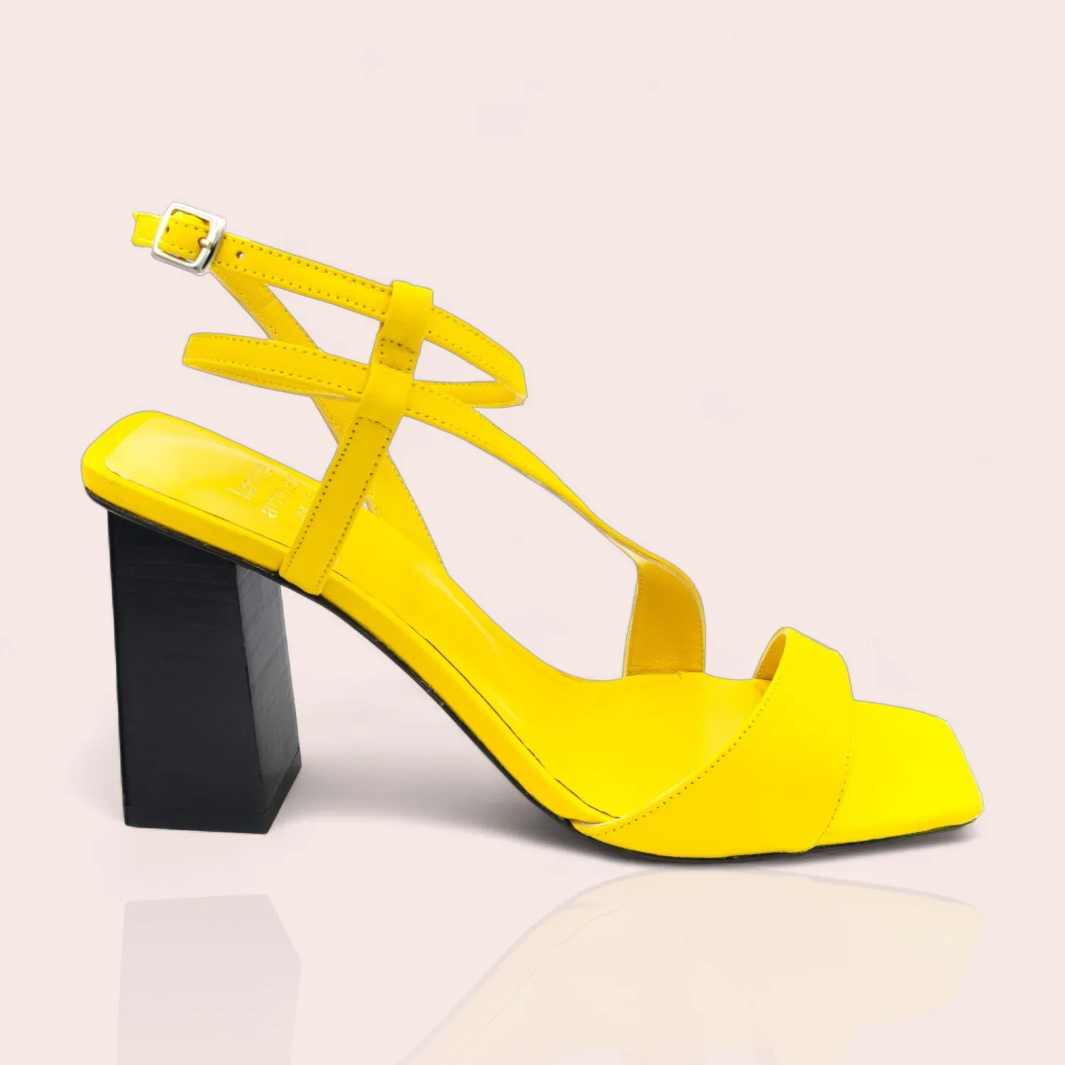 Karine Arabian California sandales cuir talon 80mm