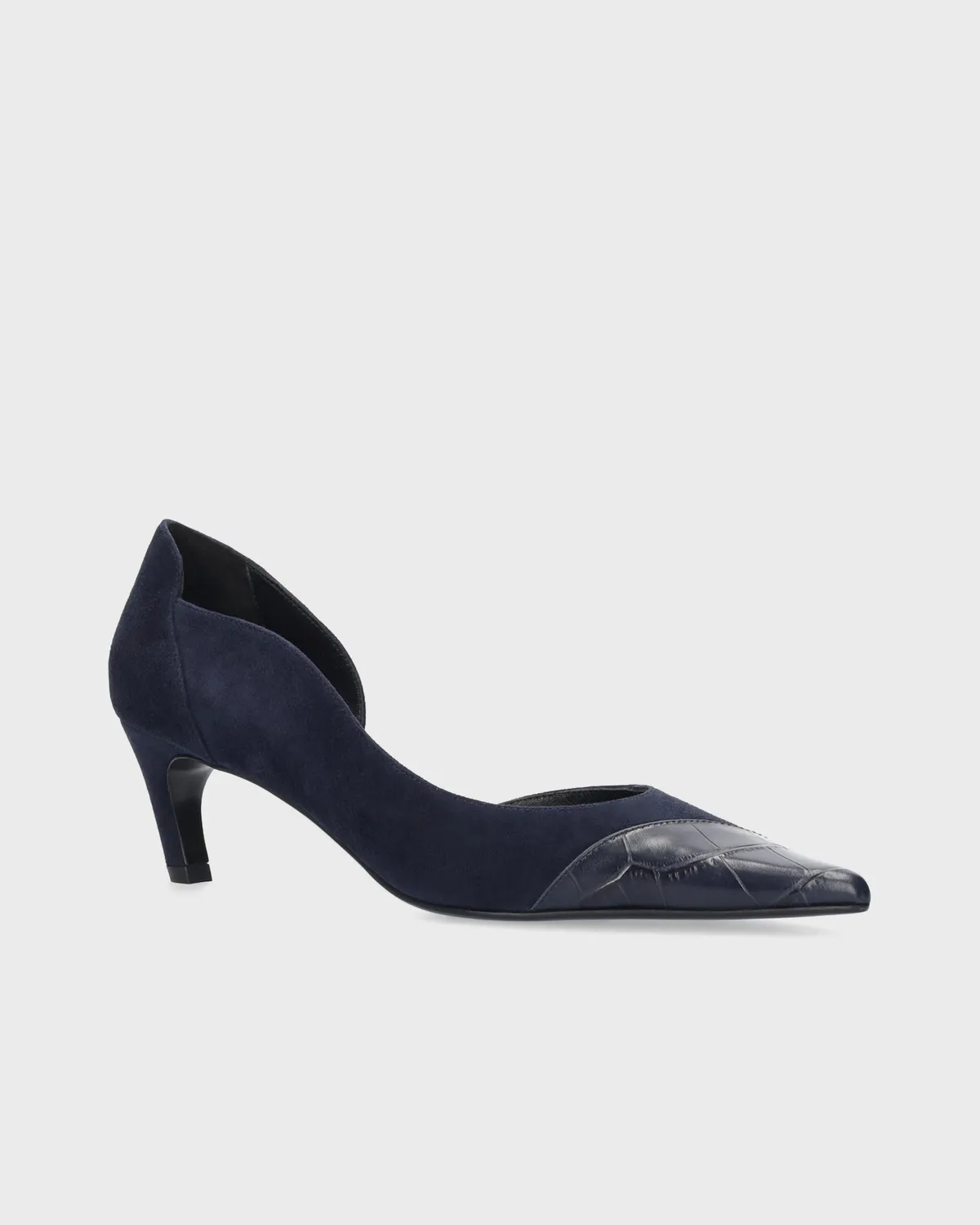 Lola Cruz Elle escarpins bleus talon 55