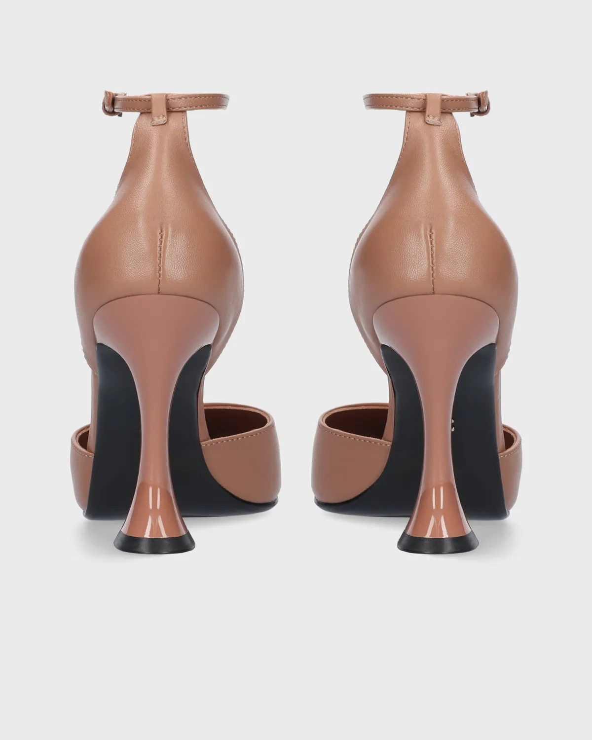 Lola Cruz Eugenia 95 escarpins nude cuir 9,5 cm