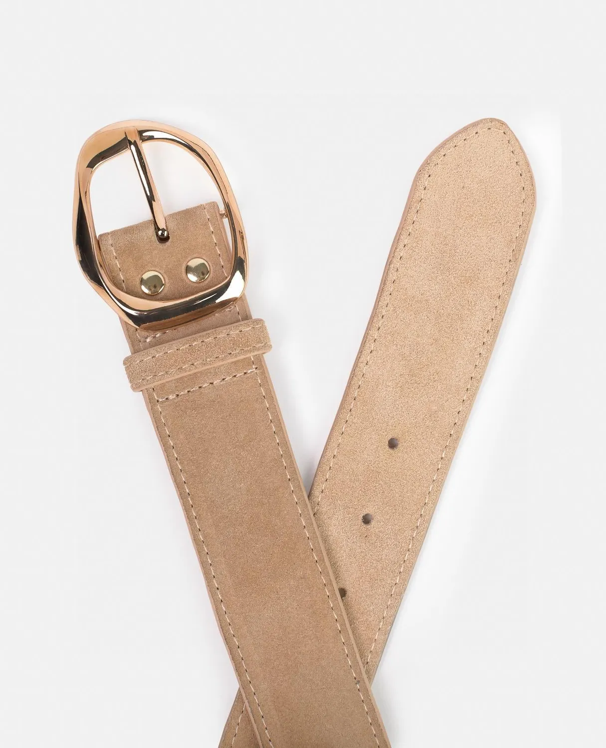 Alma en Pena V26CT018 ceinture marron cuir 4 cm