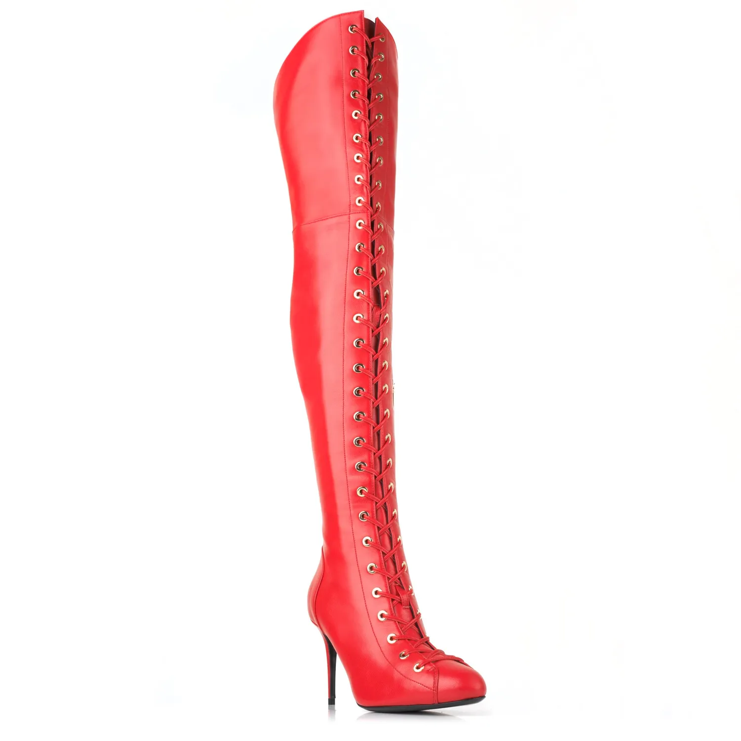 Maison Ernest Bandit Cuissarde 85 cuissardes rouge mat