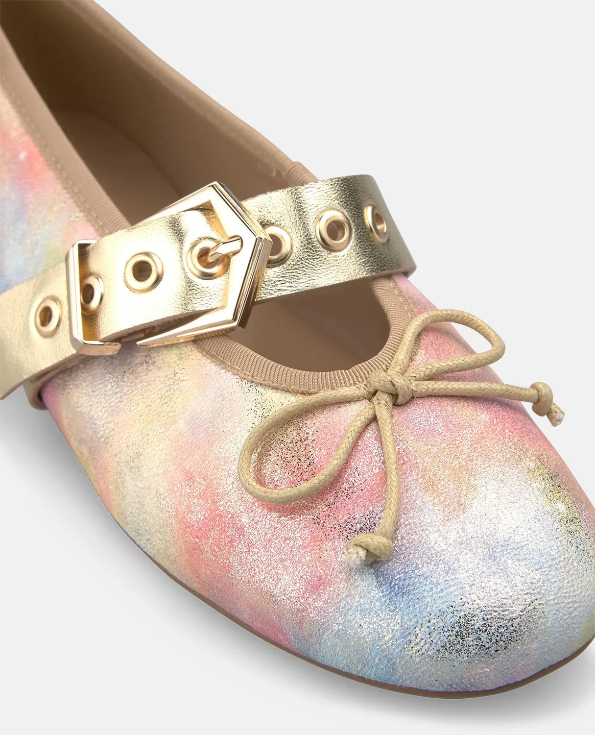 Alma en Pena V261300 ballerines roses cuir fantaisie