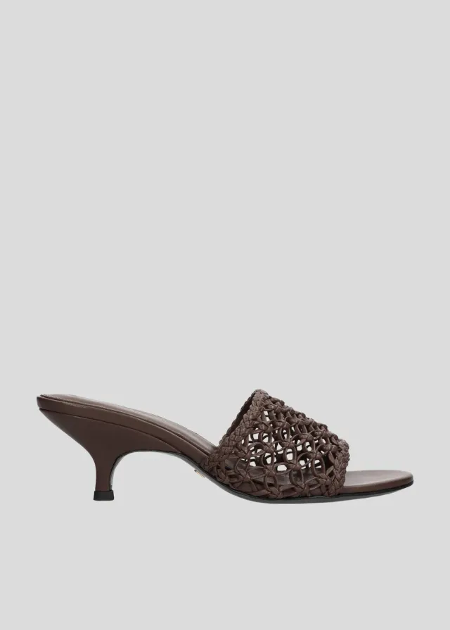 Lola Cruz Gara 55 mule marron